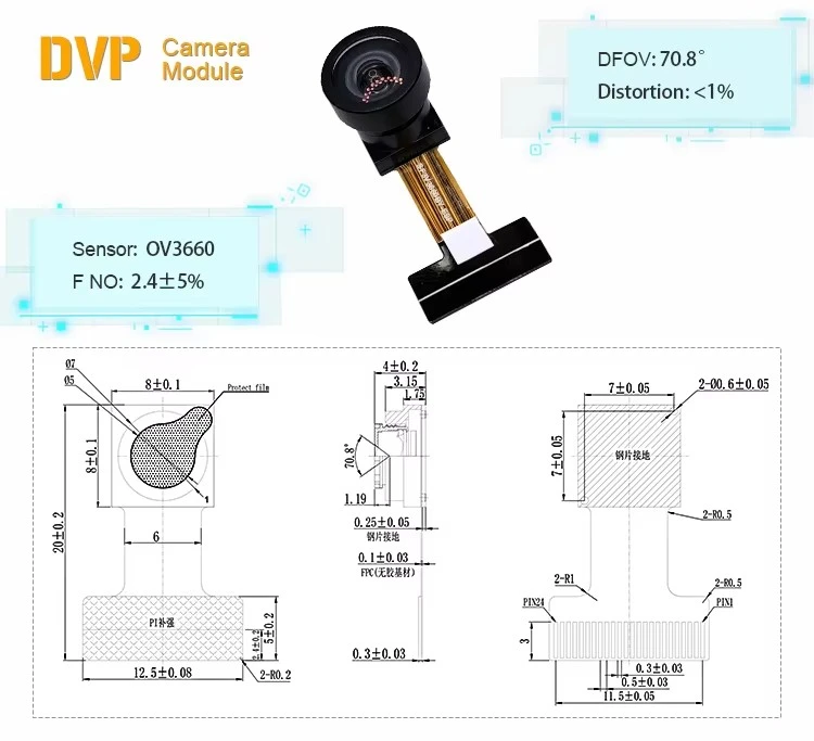 ESP32 Camera Module Series 2MP To 5MP CMOS DVP Options For IoT Vision price